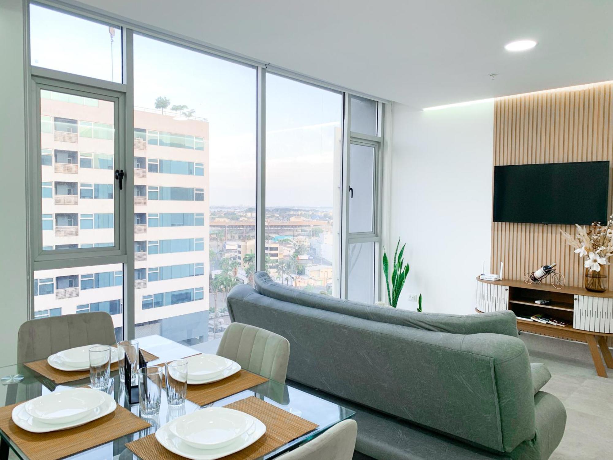 Lujoso Depa Con Vista A Todo Guayaquil! Lejlighed Eksteriør billede